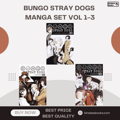 Bungo Stray Dogs Manga Set Vol 1-3  by Kafka Asagiri