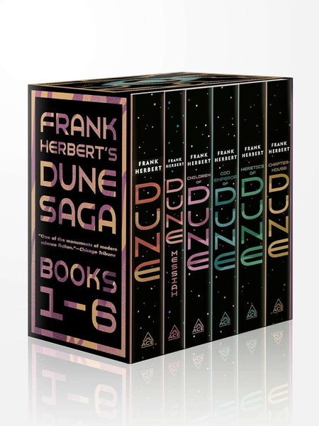 Frank Herbert's Dune Saga 6-Book Boxed Set by Frank Herbert