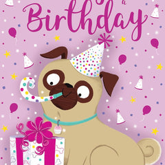 The Pug who wanted a Birthday (The Pug Who Wanted to...) by Bella Swift