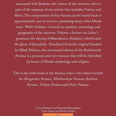 Brahmanda Purana: Volume 2 by Bibek Debroy