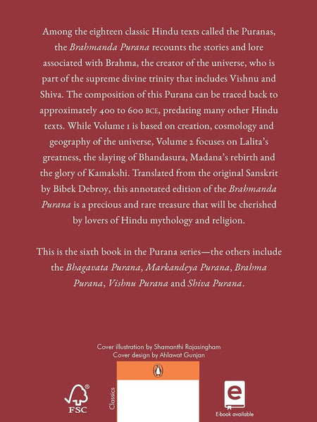 Brahmanda Purana: Volume 2 by Bibek Debroy