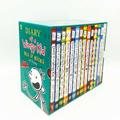 Diary of a Wimpy Kid 14 book Box Set - by Jeff Kinney