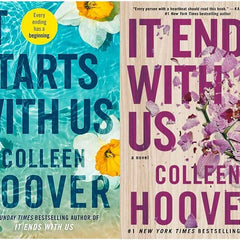 2 book set (it end with us , it starts with us )