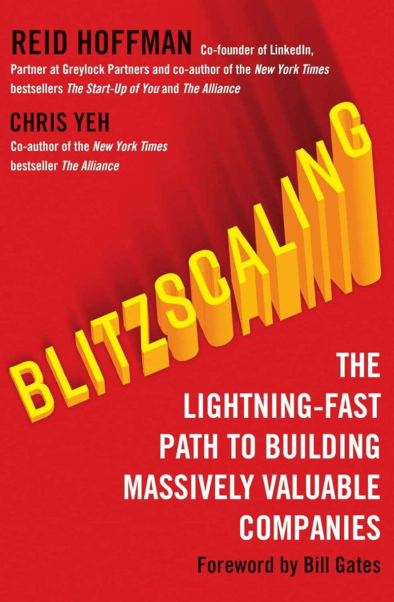 Blitz Scaling by Reid Hoffman , Chris Yeh