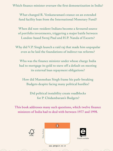 India’s Finance Ministers : Stumbling into Reforms (1977 to 1998) by A.K. Bhattacharya