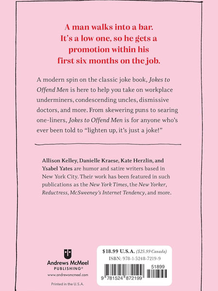 Jokes to Offend Men by Allison Kelley, Danielle Kraese