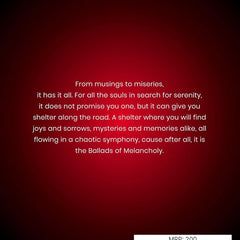 Ballads of Melancholy by Koustav Biswas