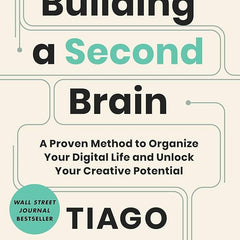 Building a Second Brain: A Proven Method to Organize Your Digital Life and Unlock Your Creative Potential Book by Tiago Forte