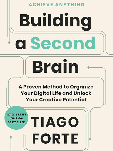 Building a Second Brain: A Proven Method to Organize Your Digital Life and Unlock Your Creative Potential Book by Tiago Forte