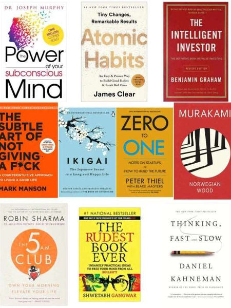 10 Books Combo Insightful Mindset Collection