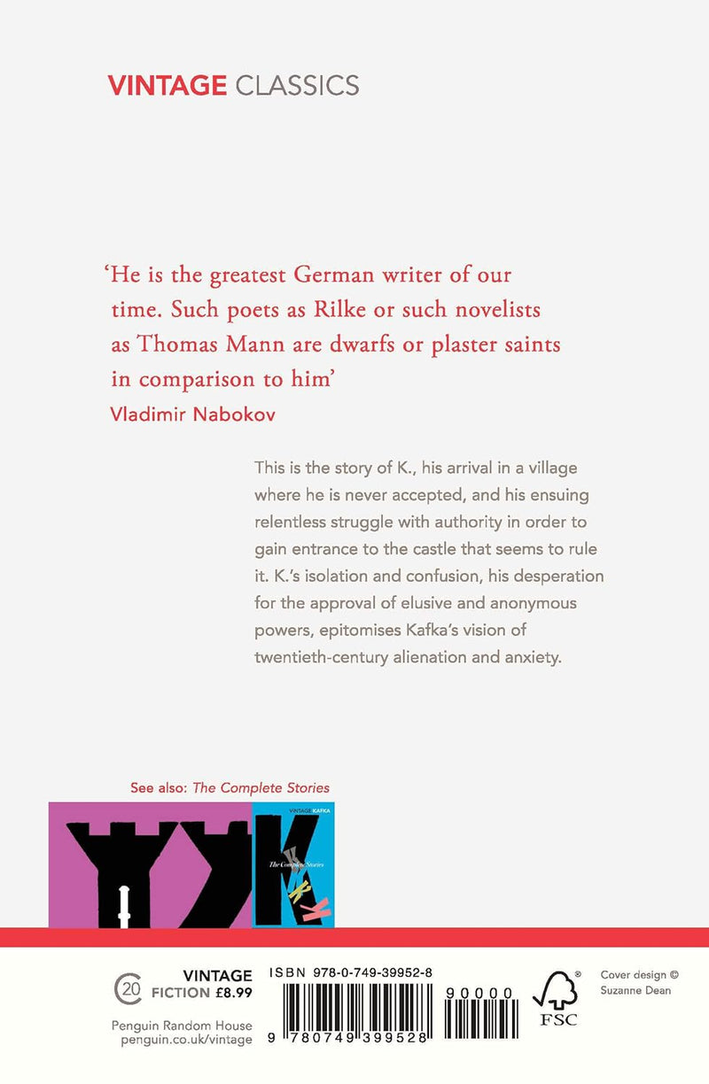 The Castle Novel by Franz Kafka
