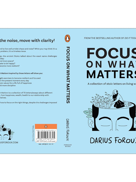 Focus on What Matters: A No-Fluff Guide to Prioritize Your Life and Get the Results That Actually Last by Darius Foroux
