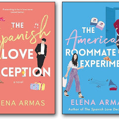 Elena armas 2 book set ( Spanish love deception, American roommate experiment)