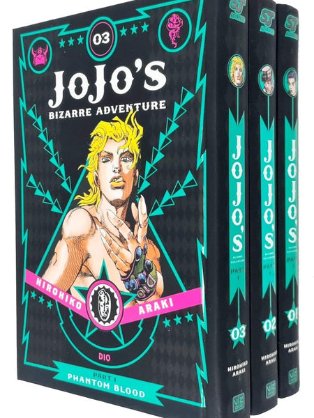 JoJo's Bizarre Adventure: Part 1-Phantom Blood, Vol. 1 + Vol.2 + Vol. 3 collection