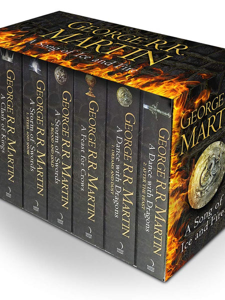 A Song of Ice and Fire - A Game of Thrones: The Complete Boxset of 7 Books by George R R Martin