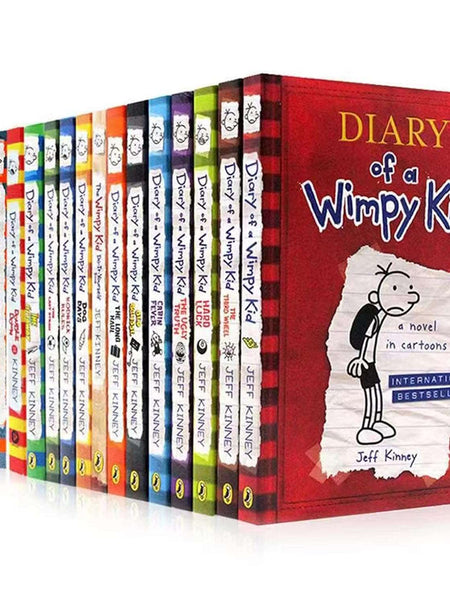 Diary of a Wimpy Kid Box Set - Books 1-12 by Jeff Kinney