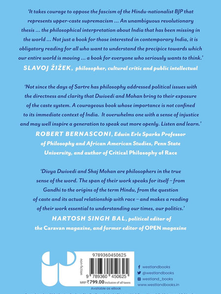 Indian Philosophy, Indian Revolution: On Caste and Politics by Divya Dwivedi, Shaj Mohan