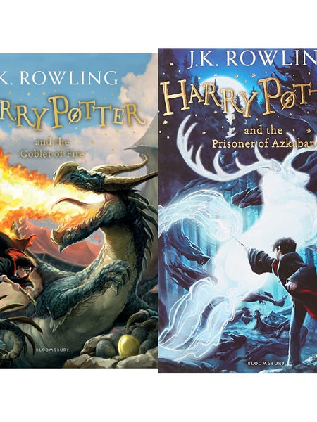 2 Book set harry potter ( And the prisoner of Askaben , And the Goblet of fire )