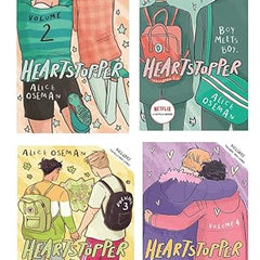 Heartstopper 4 book set By Alice Oseman