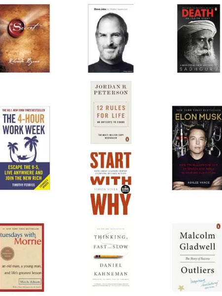 10 book set Insightful Journeys Collection: Wisdom, Innovation, and Reflections