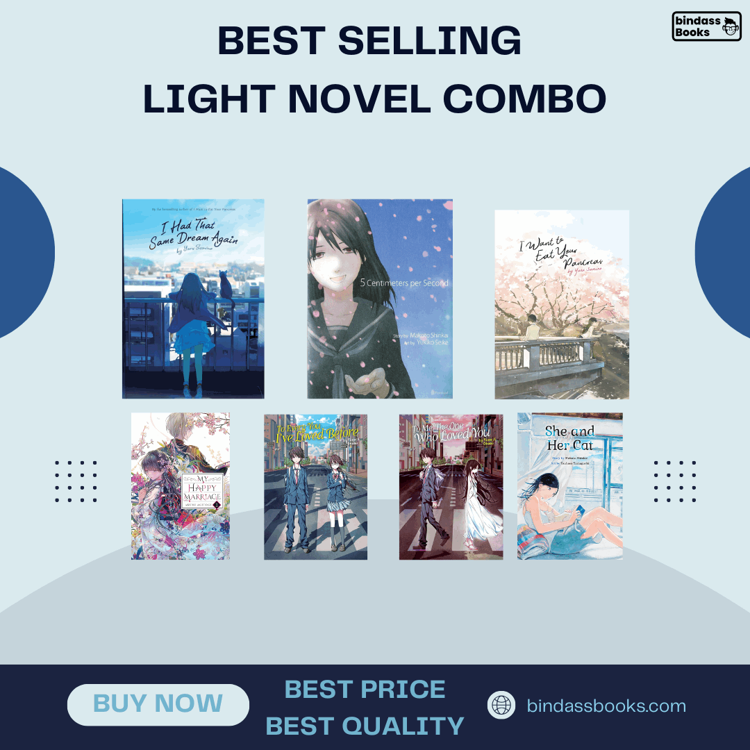 Best Selling Light Novel Combo include I Had That Same Dream Again, 5 ...