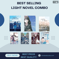 Best Selling Light Novel Combo include I Had That Same Dream Again, 5 Centimeters per Second, I Want to Eat Your Pancreas, My Happy Marriage, To Me, The One Who Loved You, To Every You I've Loved Before and She and Her Cat
