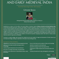 A History of Ancient and Early Medieval India, From the Stone Age to the 12th Century by Upendra Singh, 2nd Edition by Upinder Singh