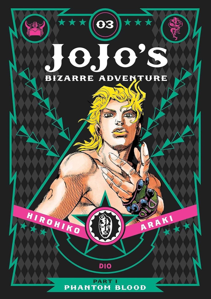 JoJo's Bizarre Adventure: Part 1-Phantom Blood, Vol. 1 + Vol.2 + Vol. 3 collection