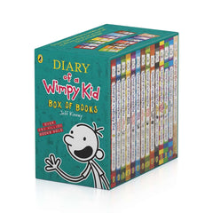 Diary of a Wimpy Kid 14 book Box Set - by Jeff Kinney