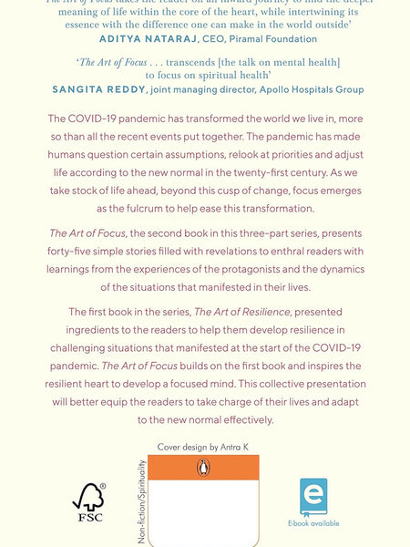 The Art of Focus: Through 40 Yoga Stories Book by Gauranga Das