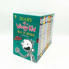 Diary of a Wimpy Kid 14 book Box Set - by Jeff Kinney