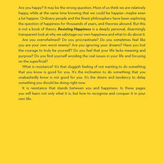 Resisting Happiness by Matthew Kelly