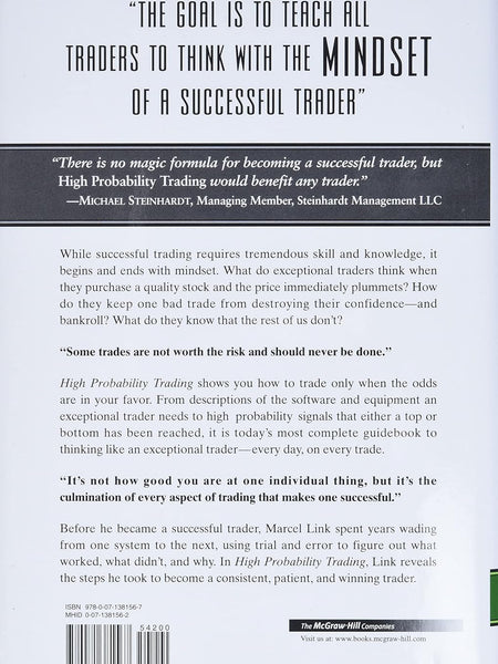 High Probability Trading: Take the Steps to Become a Successful Trader by Marcel Link