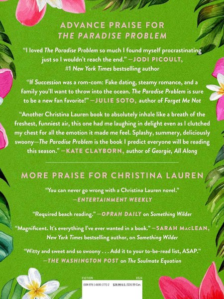 The Paradise Problem: A sparkling opposites-attract, fake-dating romance by Christina Lauren