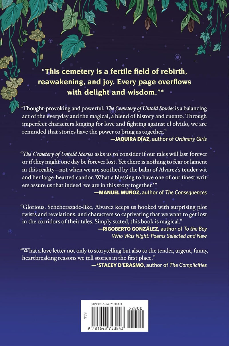 The Cemetery of Untold Stories by Julia Alvarez (Author)