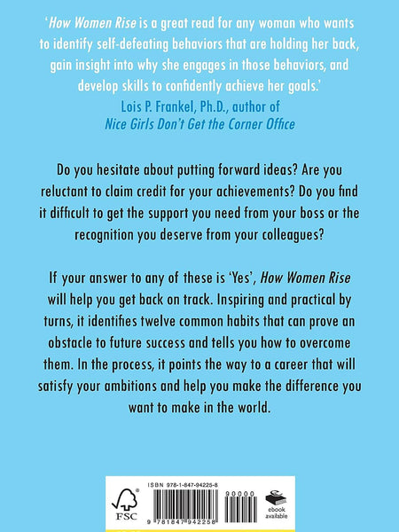 How Women Rise: Break the 12 Habits Holding You Back from Your Next Raise, Promotion, Or Job Book by Marshall Goldsmith and Sally Helgesen