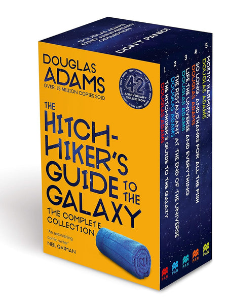The Hitchhiker’s Guide To The Galaxy BOXSET Of 5 Books By Douglas Adam