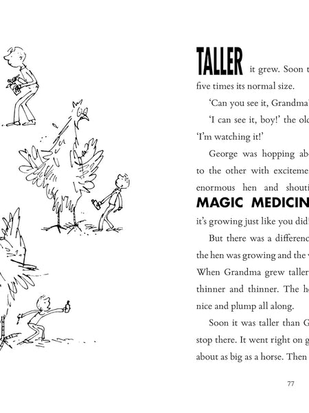 George's Marvellous Medicine by Roald Dahl (Author), Quentin Blake (Illustrator)