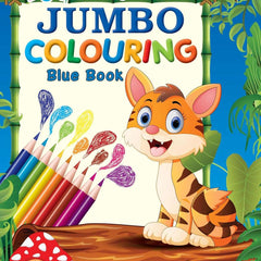 Jumbo Colouring Blue Book by Young Learner