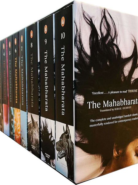The Mahabharata (Box Set): A Set of 10 Contemporary Books with Mahabharata Stories | Gift the Greatest Story Ever Told this Festive Season | Penguin Classics [Paperback] Debroy, Bibek by Bibek Debroy (Tr)