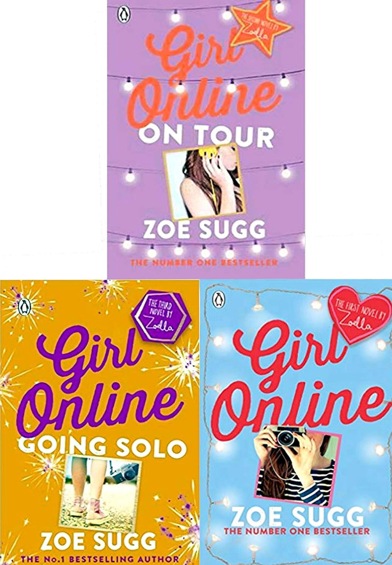 Girl Online 3 books collection (Girl Online ,Girl Online: On Tour, (HB )Girl Online: Going Solo )  by Zoe (Zoella) Sugg (Author)