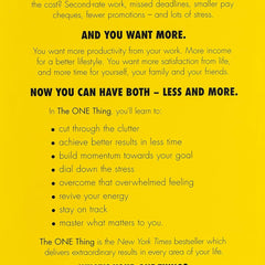 The One Thing by Gary Keller