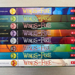 Wings Of Fire (8 Books) –  by Tui T. Sutherland (Author)