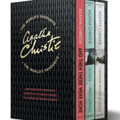 Agatha Christie 3 book set ( And then There were None , Murder on the Orient Express , The murder of Roger Ackroyd )