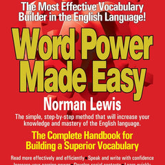 Word Power Made Easy By Norman Lewis
