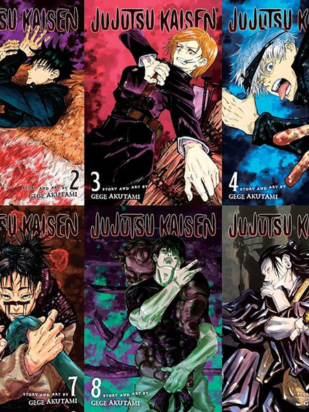 Jujutsu Kaisen Manga Vol. 0-10 Book Set