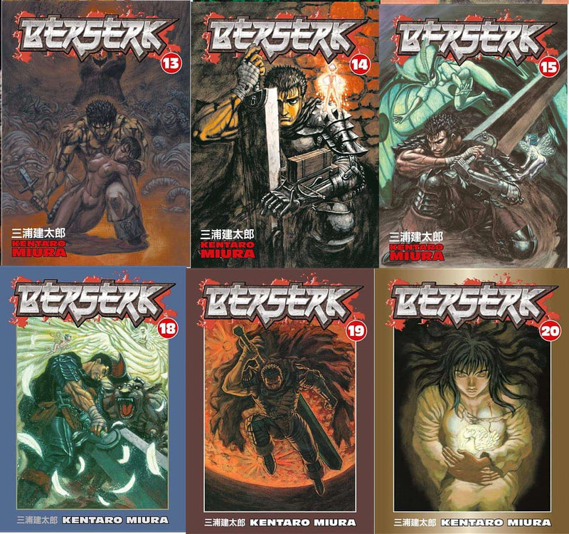 Berserk Manga Part 2 Box Set Vol 12-22 (Paperback)