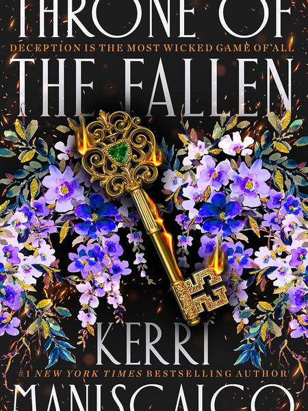 Throne of the Fallen: the seriously spicy romantasy from the author of Kingdom of the Wicked (A Prince of Sin) by Kerri Maniscalco (Author)