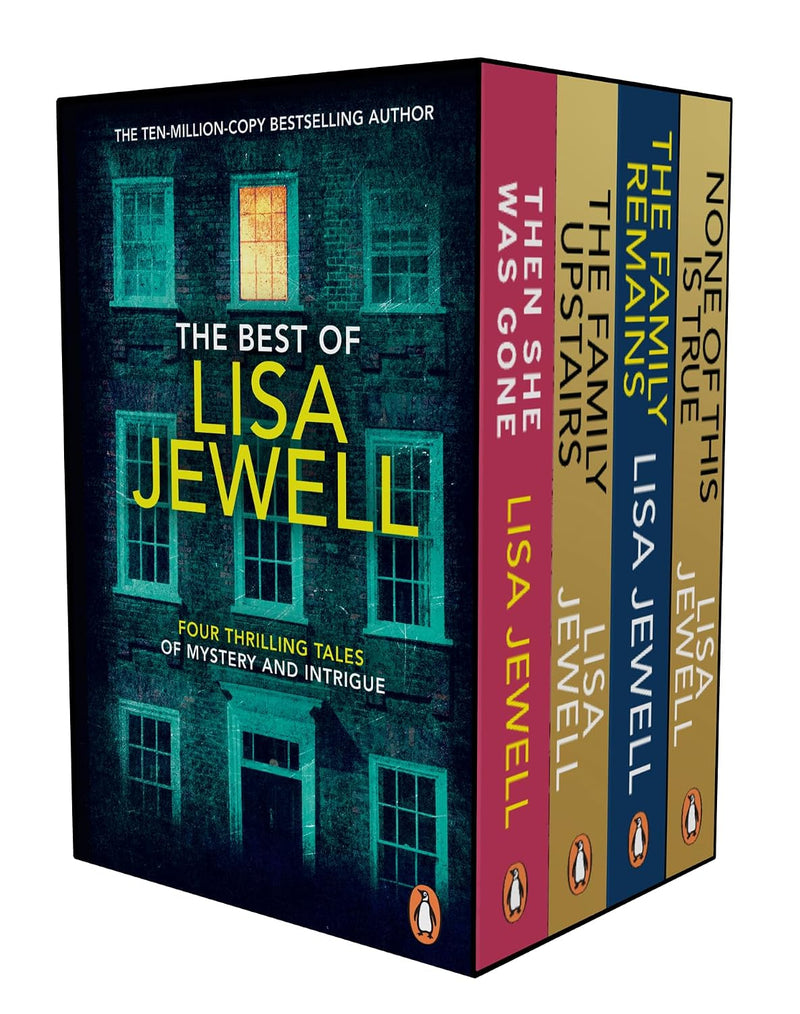 Lisa Jewell’s 4 Books Box Set | Then She Was Gone, The Family Upstairs, The Family Remains & None of This Is True | Psychological Thriller Collection (Paperback)