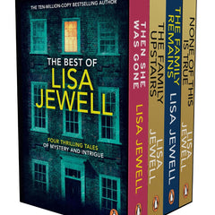 Lisa Jewell’s 4 Books Box Set | Then She Was Gone, The Family Upstairs, The Family Remains & None of This Is True | Psychological Thriller Collection (Paperback)